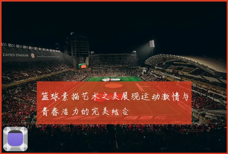 篮球素描艺术之美展现运动激情与青春活力的完美结合